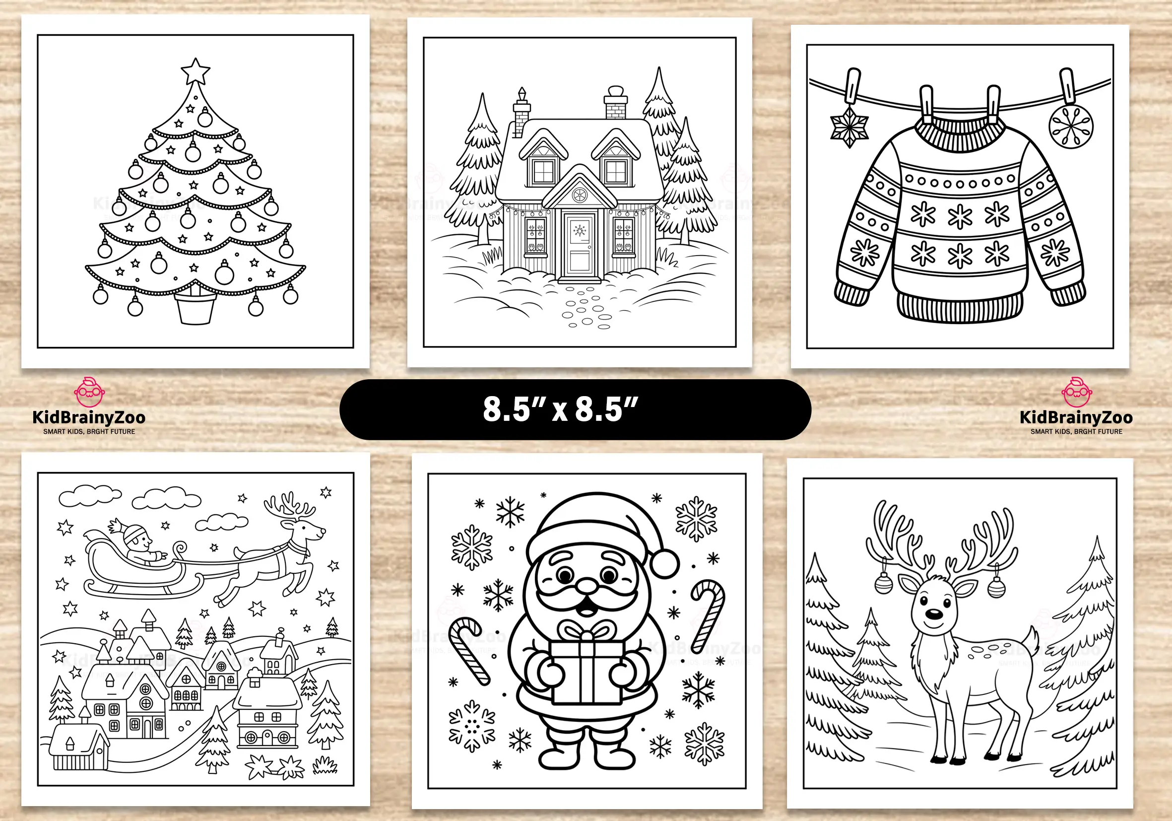 My First Big Christmas Coloring Book | 212 pages of Christmas patterns to color | The Best Screen-Free Christmas Gift for Kids