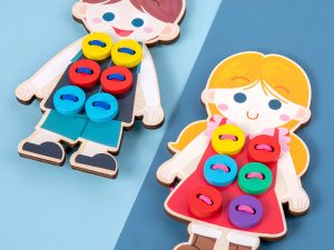 Montessori Teaching Aids Rope Early Education Interactive Toys