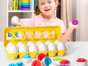 Baby Learning Educational Toy Smart Egg Toy Games Shape Matching Sorters Toys Montessori Eggs Toys For Kids Children