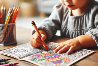 Is coloring a fine motor skill? This image explains more